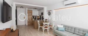 APARTAMENTO DOS DORMITORIOS CON TERRAZA EN PASEO MARÍTIMO CON VISTAS LATERALES AL MAR