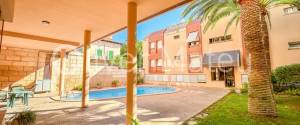 PISO MÁS ESTUDIO CON TERRAZA, PISCINA Y PARKING EN EL TERRENO