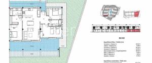 OBRA NUEVA, ÁTICO DE TRES DORMITORIOS CON JARDIN PRIVADO EN SA VINYOLA/SA RAPITA