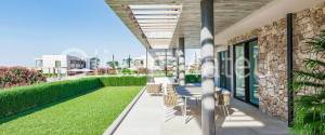 OBRA NUEVA, ÁTICO DE TRES DORMITORIOS CON JARDIN PRIVADO EN SA VINYOLA/SA RAPITA