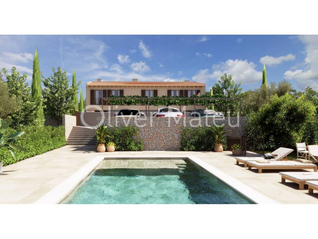 CHALET ADOSADO DE OBRA NUEVA CON TERRAZA, JARDÍN , APARCAMIENTO Y PISCINA COMUNITARIA