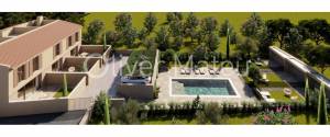 CHALET ADOSADO DE OBRA NUEVA  CON TERRAZA, JARDÍN , APARCAMIENTO Y PISCINA COMUNITARIA