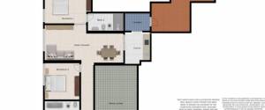 ZENTRALGELEGENE ERDGESCHOSS-WOHNUNG MIT TERRASSE IN EINEM NEUEN GEBÄUDE