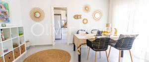 GROUND FLOOR FLAT NEXT TO THE BEACH, WITH COMMUNAL POOL AND PRIVATE GARDEN