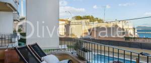 WOHNUNG MIT MEERBLICK, TERRASSE, PARKPLATZ UND POOL