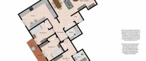 ERDGESCHOSS-WOHNUNG MIT TERRASSE, GARTEN UND PARKPLATZ