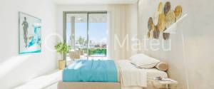ULTIMOS ÁTICOS DE TRES DORMITORIOS CON JARDIN PRIVADO EN SA VINYOLA/SA RAPITA