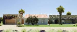 CHALET UNIFAMILIAR CON GARAGE Y PISCINA EN PETRA