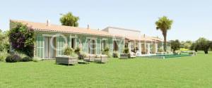 CHALET UNIFAMILIAR CON GARAGE Y PISCINA EN PETRA