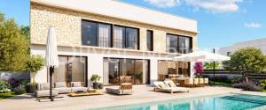 CHALET UNIFAMILIAR CON PISCINA, TERRAZAS Y GARAJE EN SA VINYA DE SON VERI