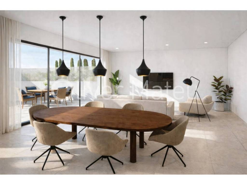PEQUEÑA PROMOCIÓN DE TRES CHALETS ADOSADOS CON GARAGE Y PISCINA PRIVADA EN PORTOL