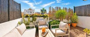 DUPLEX PENTHOUSE WITH LARGE TERRACE IN THE CENTER OF PALMA