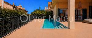 LARGE SEMI-DETACHED VILLA IN PORTOL WITH GARDEN, GARAGE, AND POOL