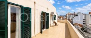 Ático con ascensor y espectacular terraza de 45m²