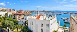 PENTHOUSE WITH VIEWS OF THE SEA, PORT, AND PALMA CATHEDRAL - Second line from the Promenade