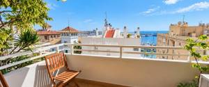 PENTHOUSE WITH VIEWS OF THE SEA, PORT, AND PALMA CATHEDRAL - Second line from the Promenade
