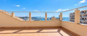 PENTHOUSE WITH VIEWS OF THE SEA, PORT, AND PALMA CATHEDRAL - Second line from the Promenade