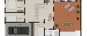 CASA UNIFAMILIAR CON GRAN TERRAZA EN ES FORTÍ, PALMA